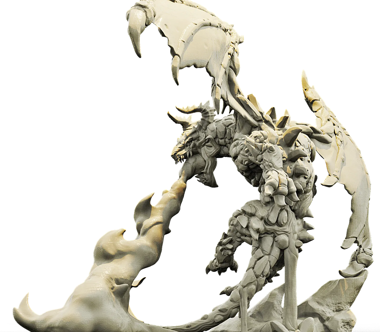 Brayan Nafarrate - Bestiary #4 - Magma Dragon #1 - DnD/TTRPG Figure/Miniature