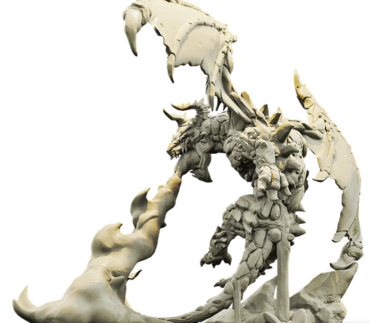 Brayan Nafarrate - Bestiary #4 - Magma Dragon #1 - DnD/TTRPG Figure/Miniature