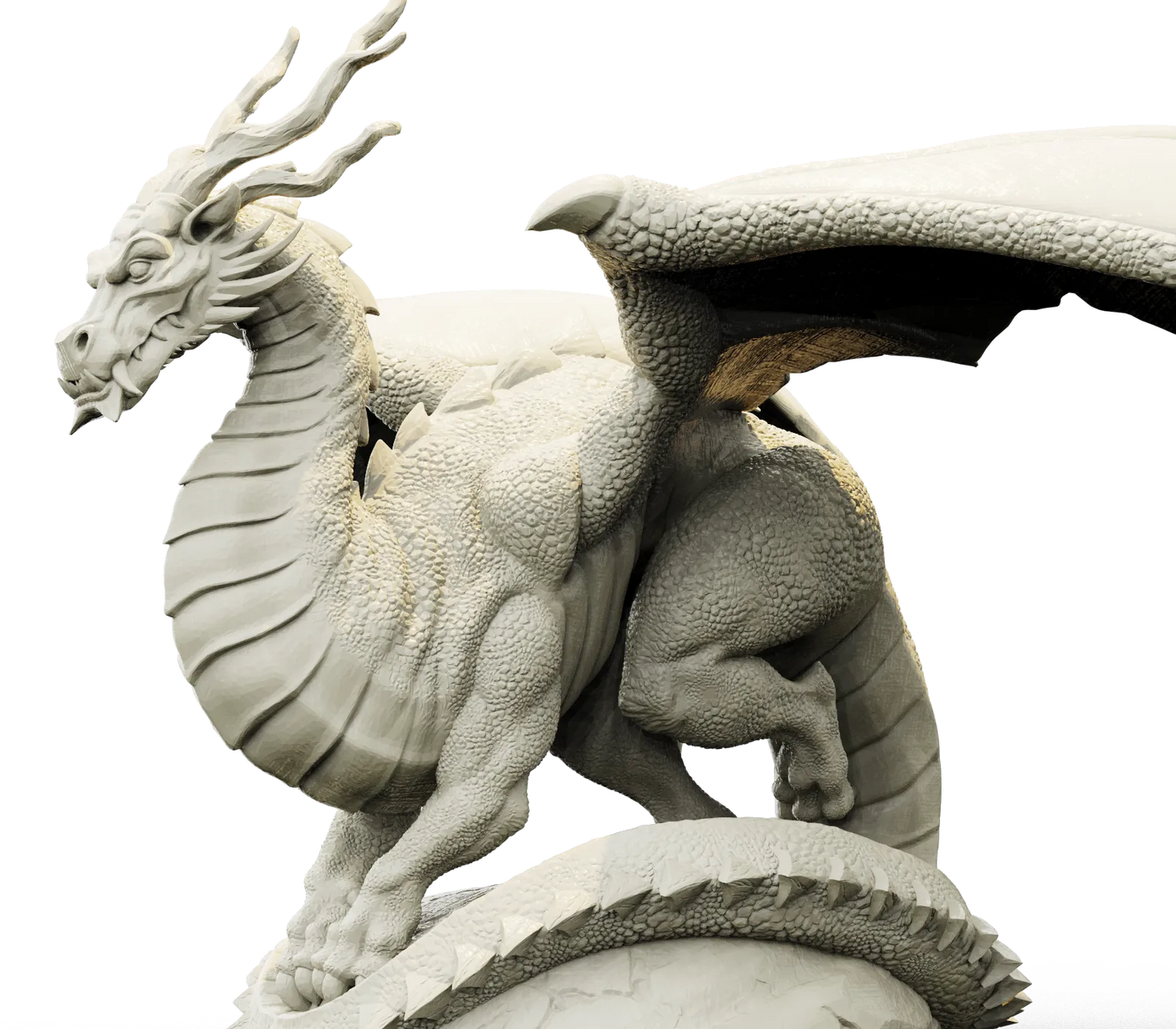 Brayan Nafarrate - Bestiary #4 - Green Dragon - DnD/TTRPG Figure/Miniature