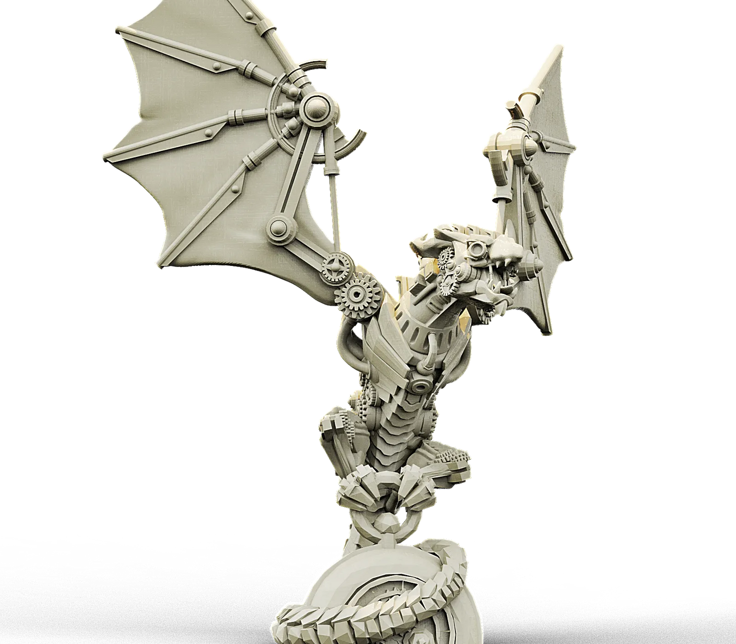 Brayan Nafarrate - Bestiary #4 - Clockwork Dragon - DnD/TTRPG Figure/Miniature