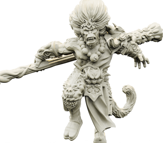 Brayan Nafarrate - Bestiary #4 - Wukong #3 - DnD/TTRPG Figure/Miniature