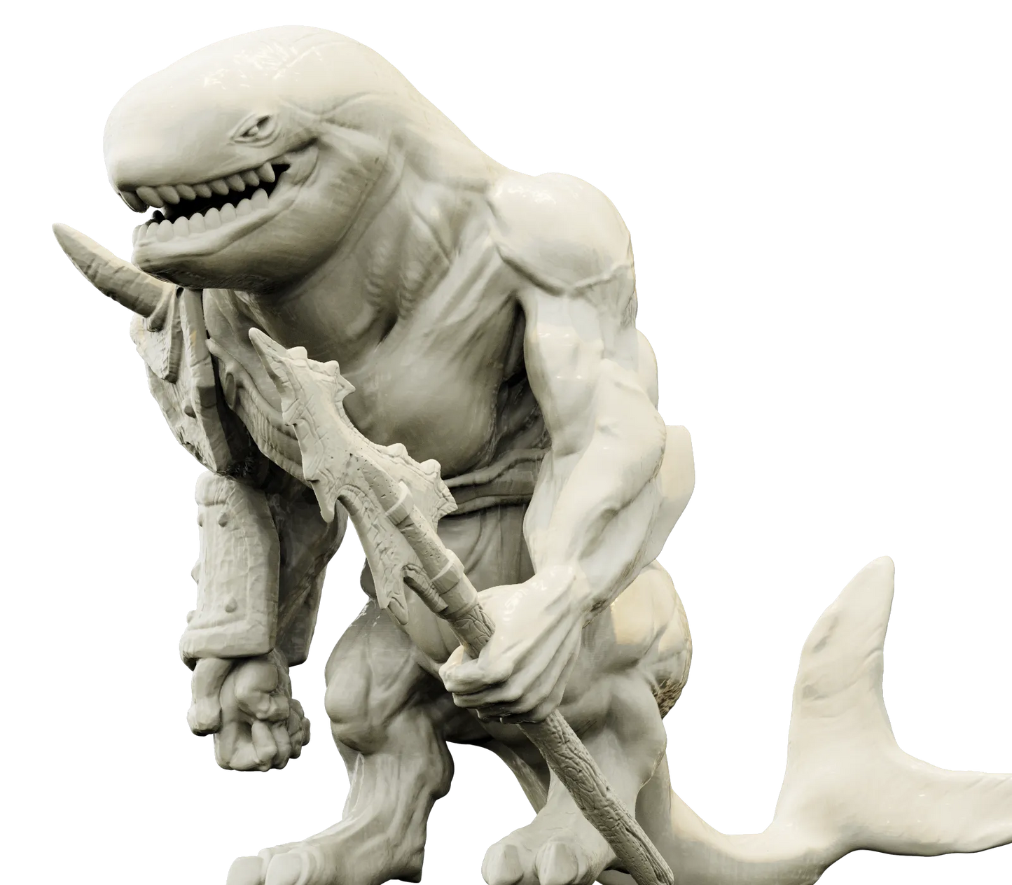 Brayan Nafarrate - Bestiary #4 - Killer Whalekin #2 - DnD/TTRPG Figure/Miniature