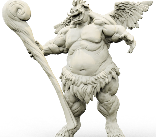 Brayan Nafarrate - Bestiary #4 - Nalfeshnee #1 - DnD/TTRPG Figure/Miniature