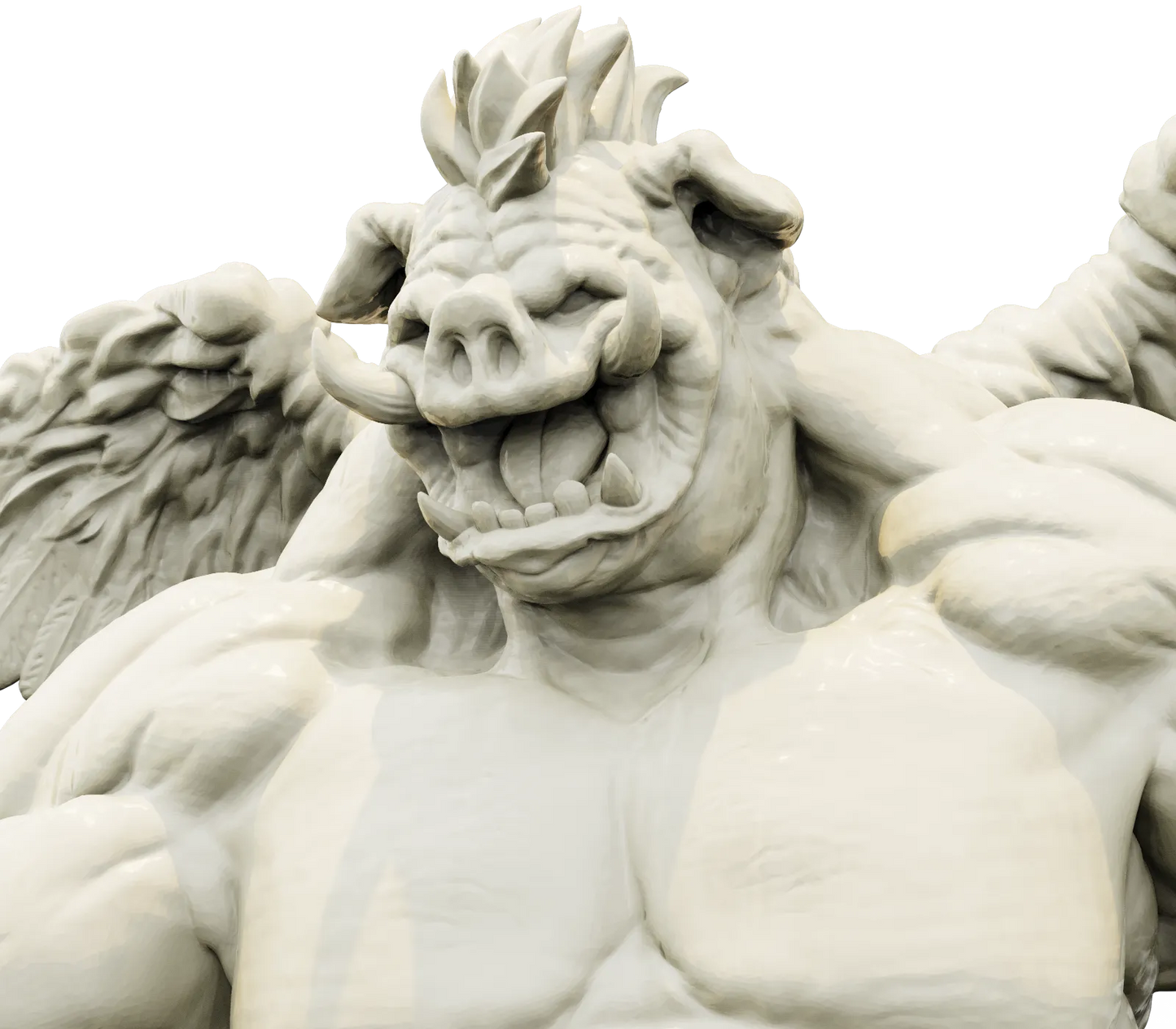 Brayan Nafarrate - Bestiary #4 - Nalfeshnee #1 - DnD/TTRPG Figure/Miniature