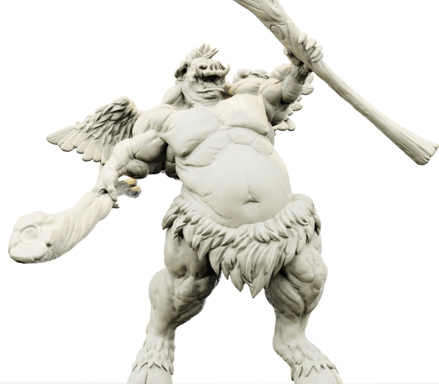 Brayan Nafarrate - Bestiary #4 - Nalfeshnee #2 - DnD/TTRPG Figure/Miniature