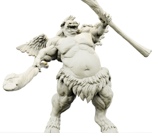 Brayan Nafarrate - Bestiary #4 - Nalfeshnee #2 - DnD/TTRPG Figure/Miniature