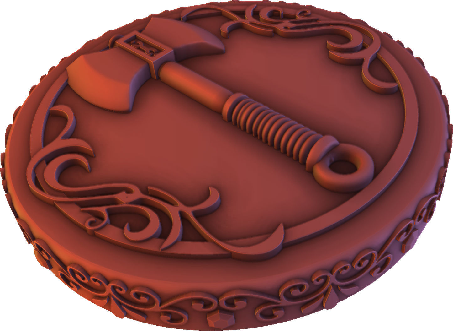 Crosslances - Dice Holder - Barbarian - DnD/TTRPG/Roleplaying/Wargames