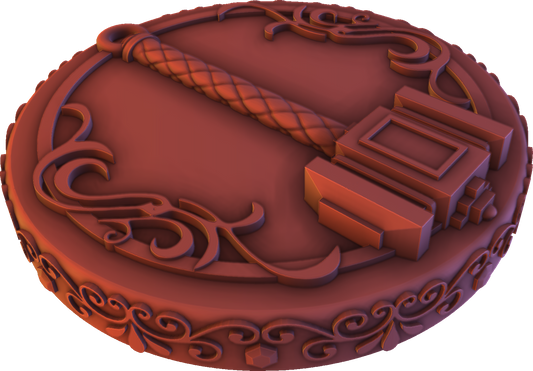 Crosslances - Dice Holder - Dwarf - DnD/TTRPG/Roleplaying/Wargames