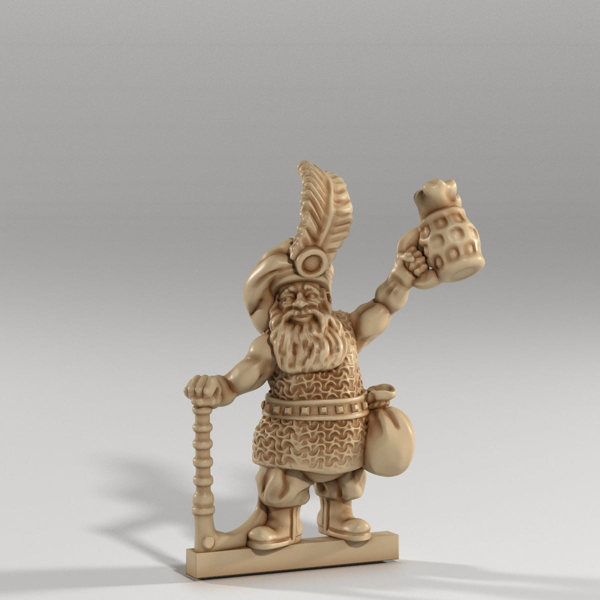 Medusa Miniatures - Adventurers - Dwarf - DnD/TTRPG/Roleplaying/Wargames