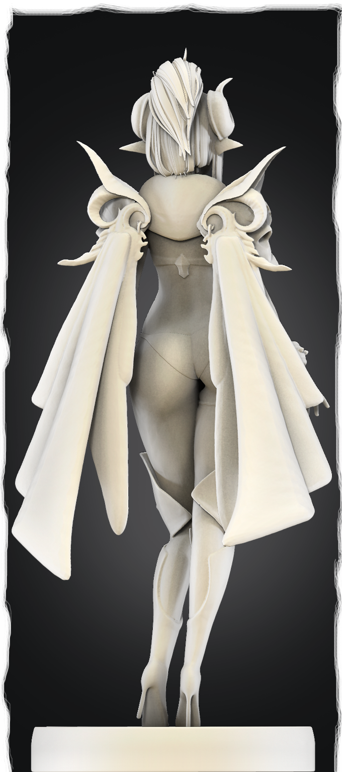 MikleJane - Idol Girl #1 - 75mm Pin Up/Figure/Model/Diorama