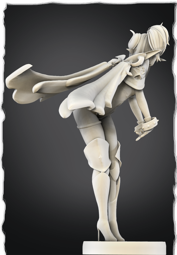 MikleJane - Idol Girl #2 - 75mm Pin Up/Figure/Model/Diorama