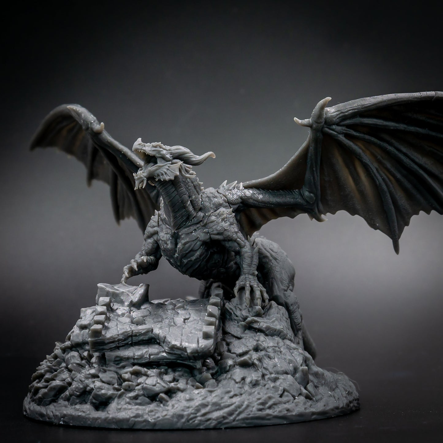 Aether & Alchemist - Red Dragon - DnD/TTRPG Figure/Miniature - Helios3DPrinting