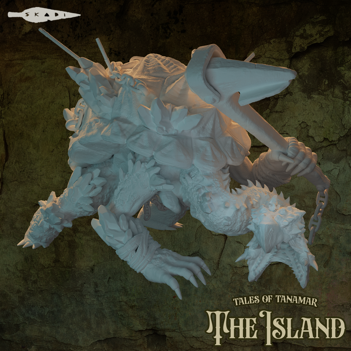 Skadi Studios - The Island - Ship Eater - DnD/TTRPG Figure/Miniature