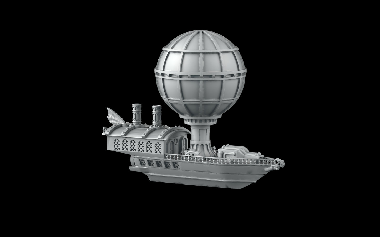 Crosslances - Book Nook/Shelf Insert - Airship