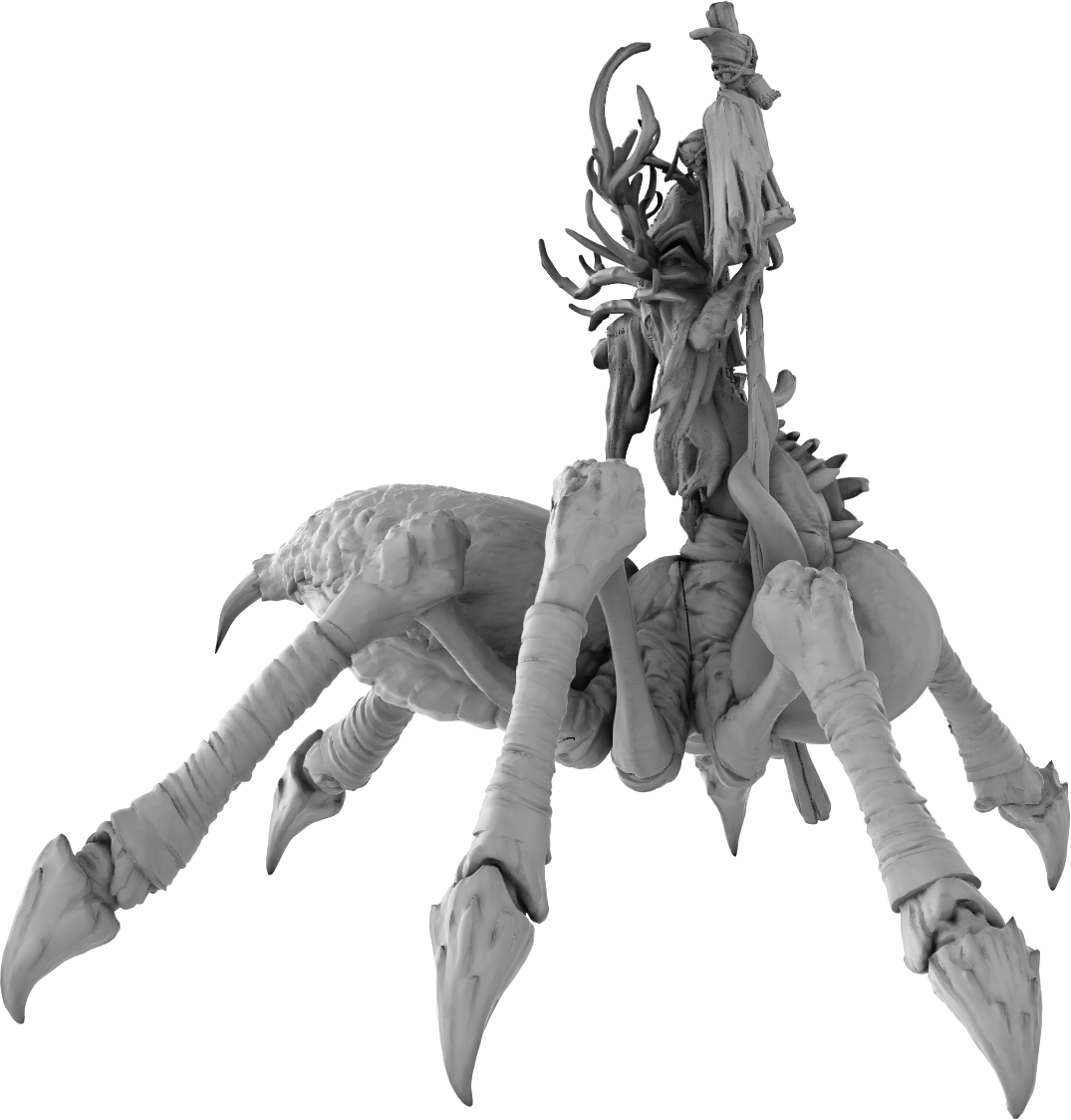 Z Kino - Spider Demon - 90mm Pin Up/Figure/Model/Diorama