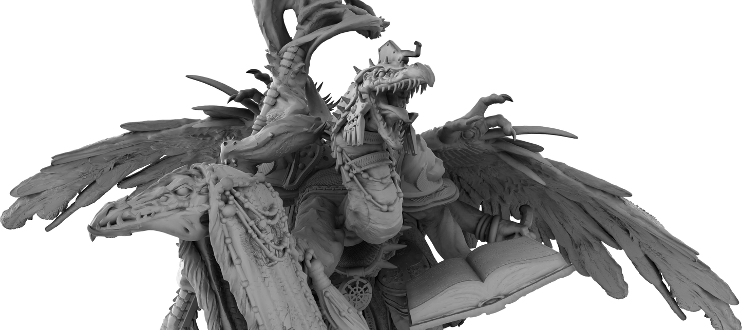 Z Kino - Bone Manuscript Demon - 75mm Pin Up/Figure/Model/Diorama