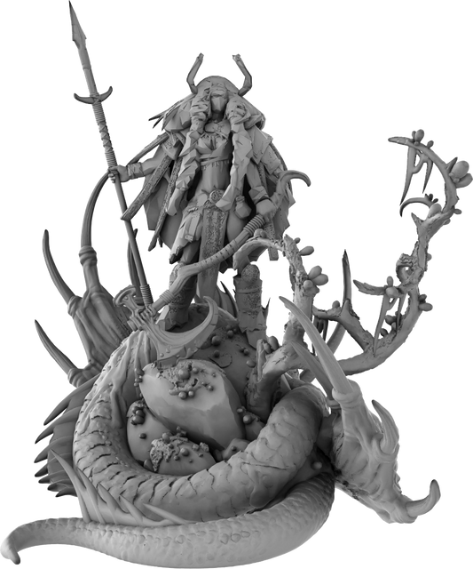 Z Kino - Dragon Hunter - 75mm Pin Up/Figure/Model/Diorama