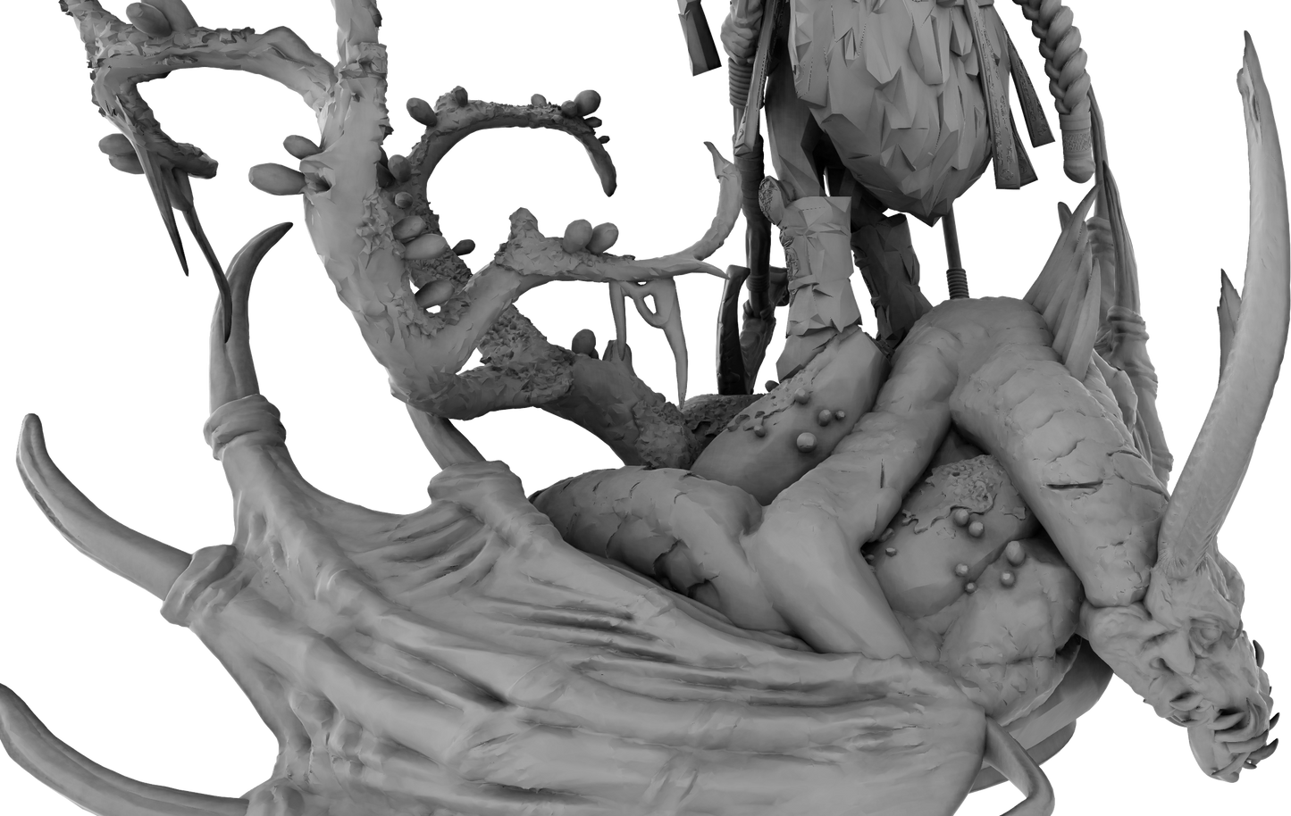 Z Kino - Dragon Hunter - 75mm Pin Up/Figure/Model/Diorama