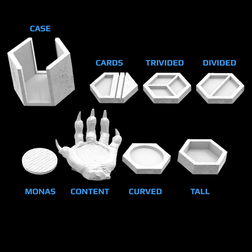 Possibly Cool Coasters - Necromancer - DnD/TTRPG/Roleplaying/Wargames