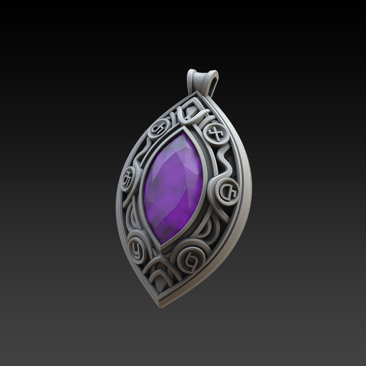 Unchained Games - Props - Amulet of Enchantment - Lifesize or Tabletop Sized