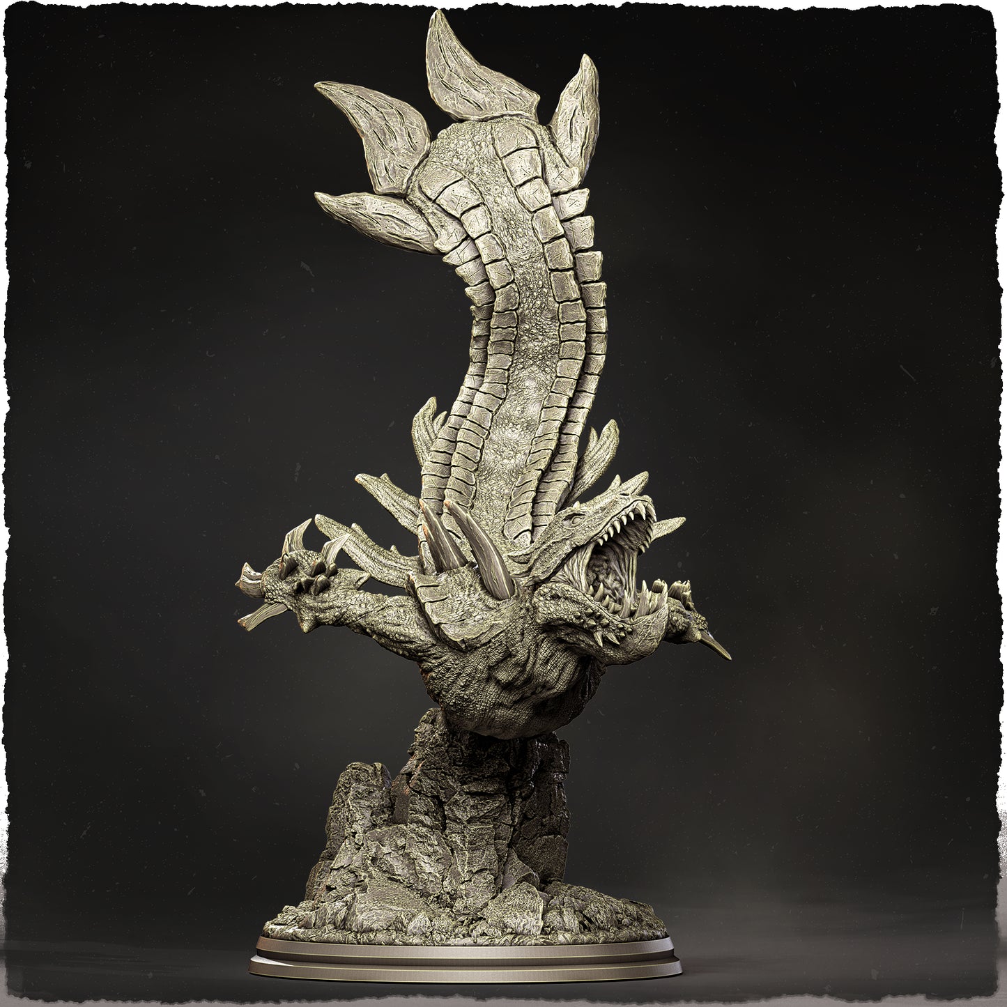 Evox Arts - Hunter's Guild - Ancient Leviathan - DnD/TTRPG Figure/Miniature