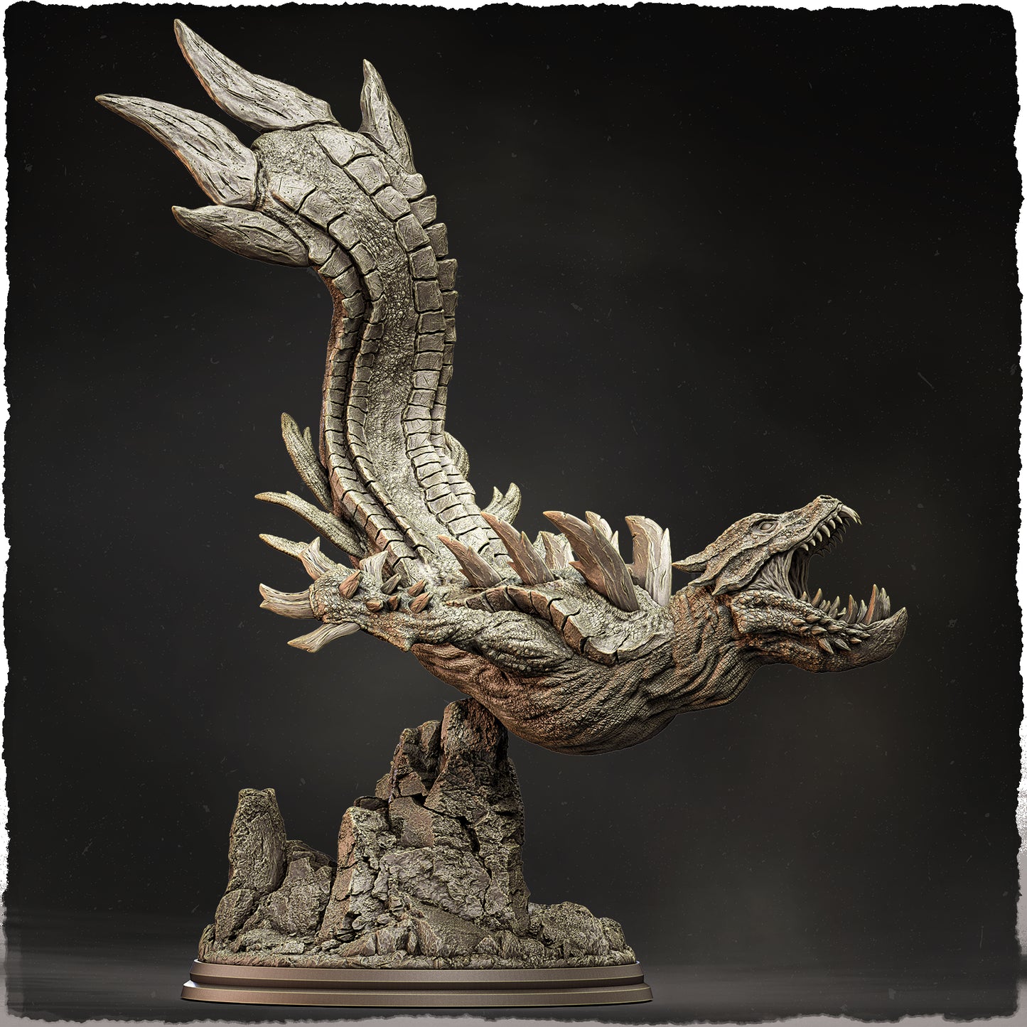 Evox Arts - Hunter's Guild - Ancient Leviathan - DnD/TTRPG Figure/Miniature