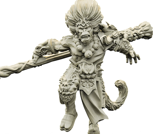 Brayan Nafarrate - Bestiary #4 - Wukong #1 - DnD/TTRPG Figure/Miniature