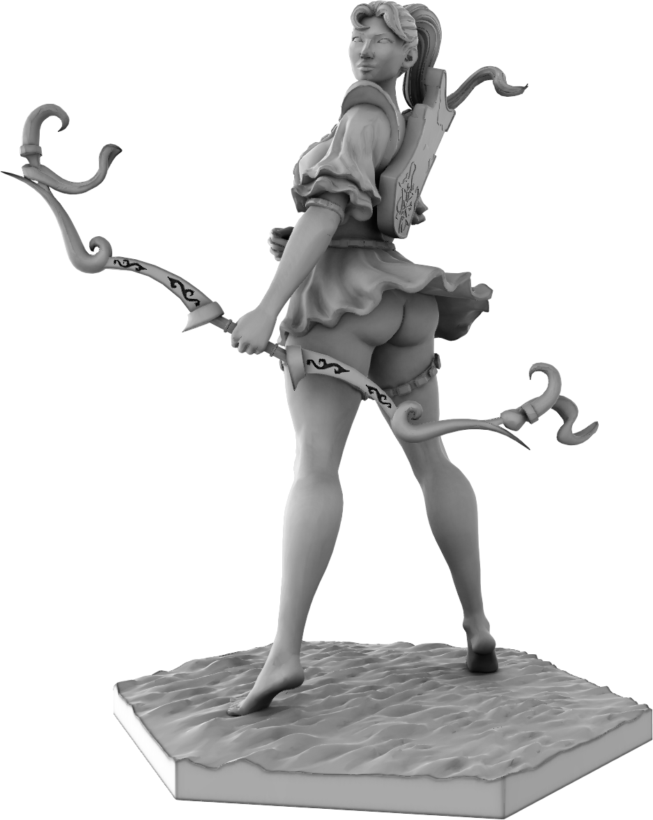 Ounce Art - Invicta Rati - Anu - 75/120mm Pin Up/Figure/Model/Diorama