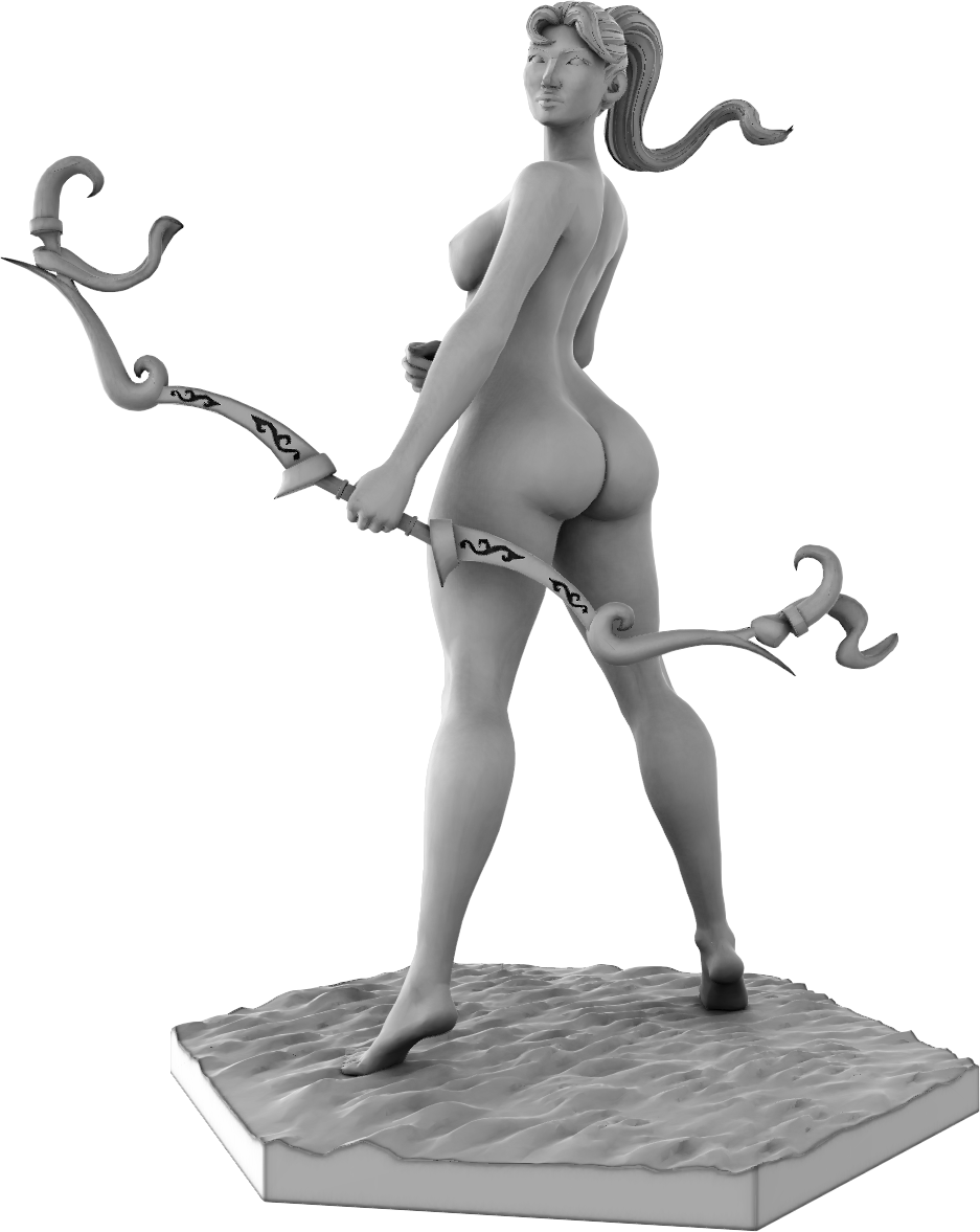 Ounce Art - Invicta Rati - Anu - 75/120mm Pin Up/Figure/Model/Diorama