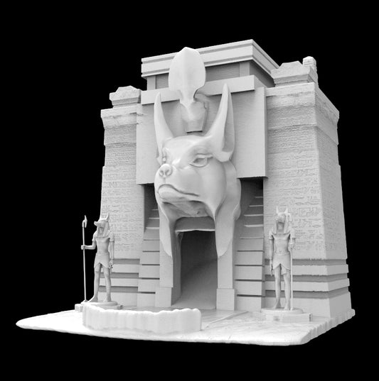 Possibly Cool Dice Tower - Anubis - DnD/TTRPG/Roleplaying/Wargames