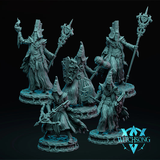 Witchsong Miniatures - Faceless King - Apostles - 5 Poses - Helios3DPrinting