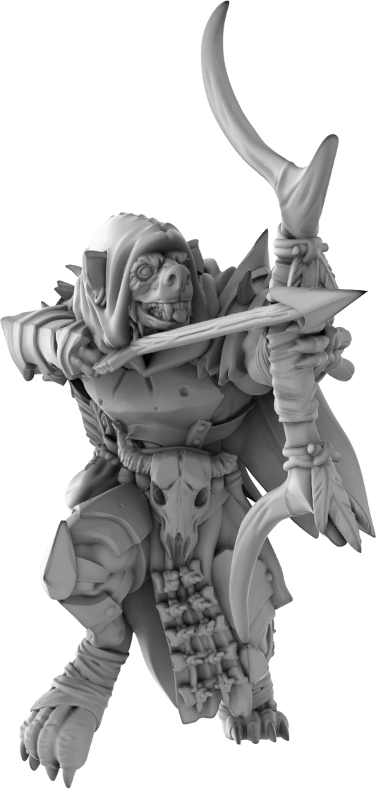 Brayan Nafarrate - Gnoll Archer #1 - DnD/TTRPG Figure/Miniature