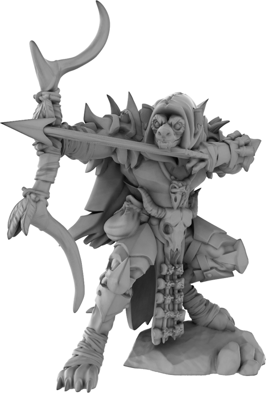 Brayan Nafarrate - Gnoll Archer #2 - DnD/TTRPG Figure/Miniature