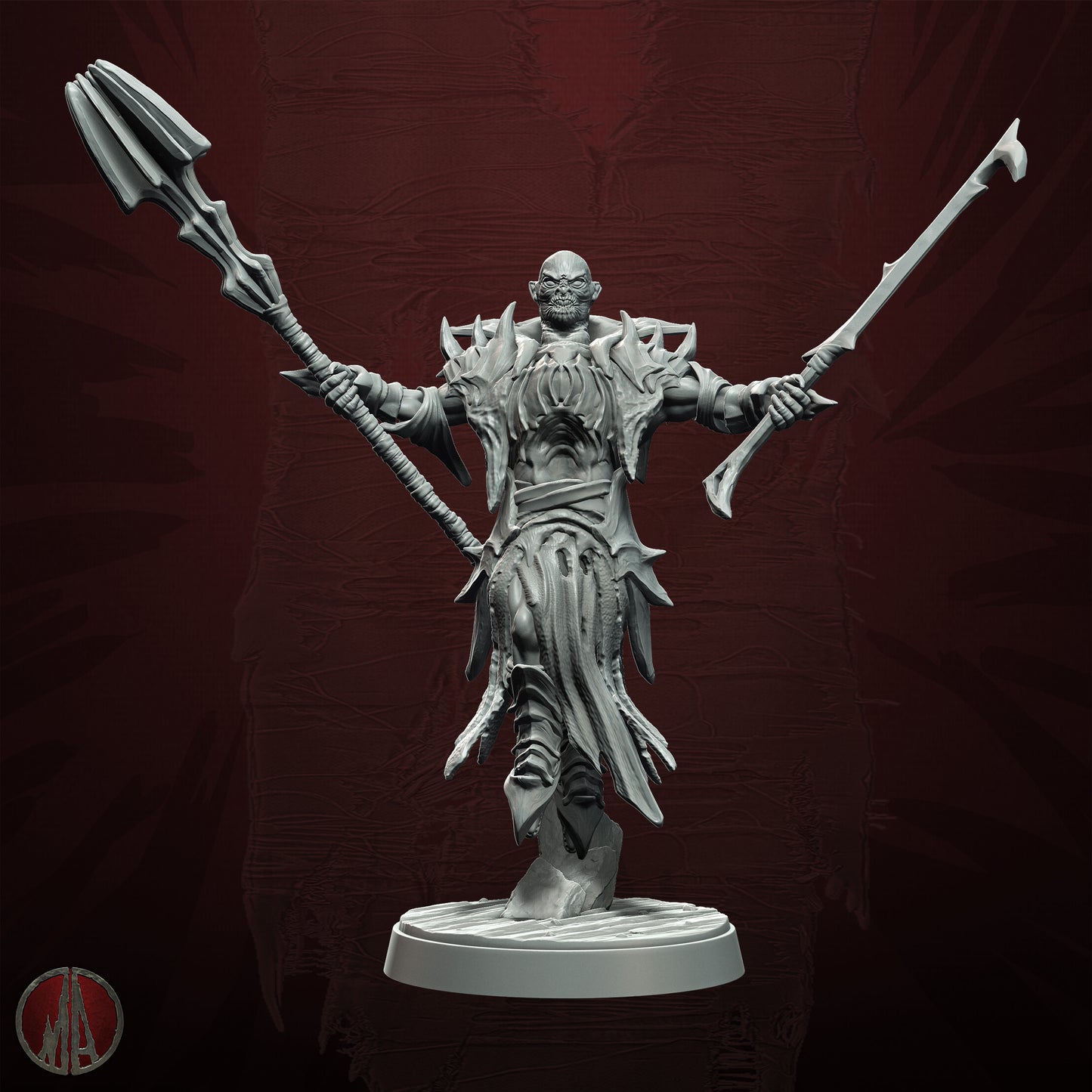 Monolith Arts - Orc Horde - Armag #3 - DnD/TTRPG Figure/Miniature