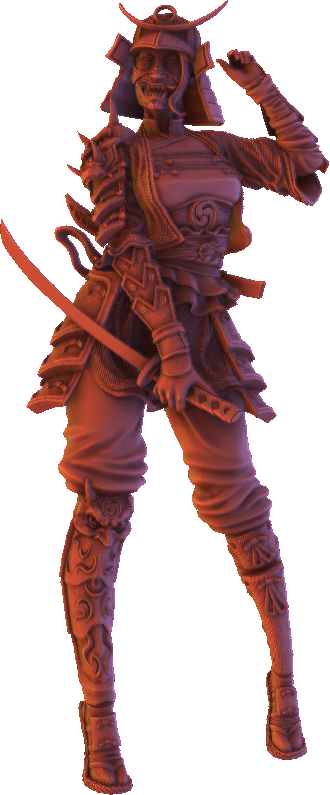 Ounce Art - Kunoichi - 75/120mm Pin Up/Figure/Model/Diorama