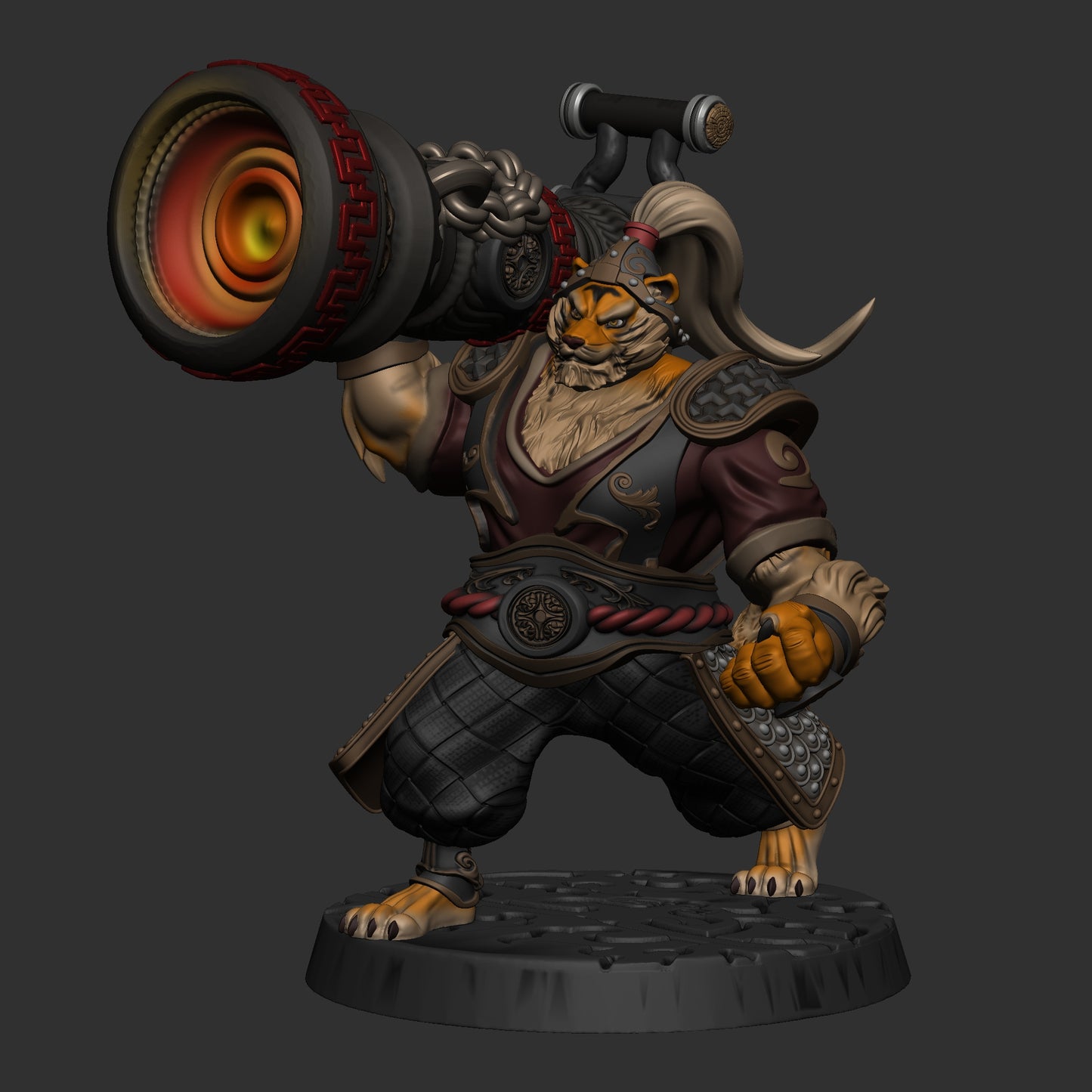 Mojibake - Battle for Xiuyu - Tabaxi Artificers - DnD/TTRPG Figure/Miniature - Helios3DPrinting