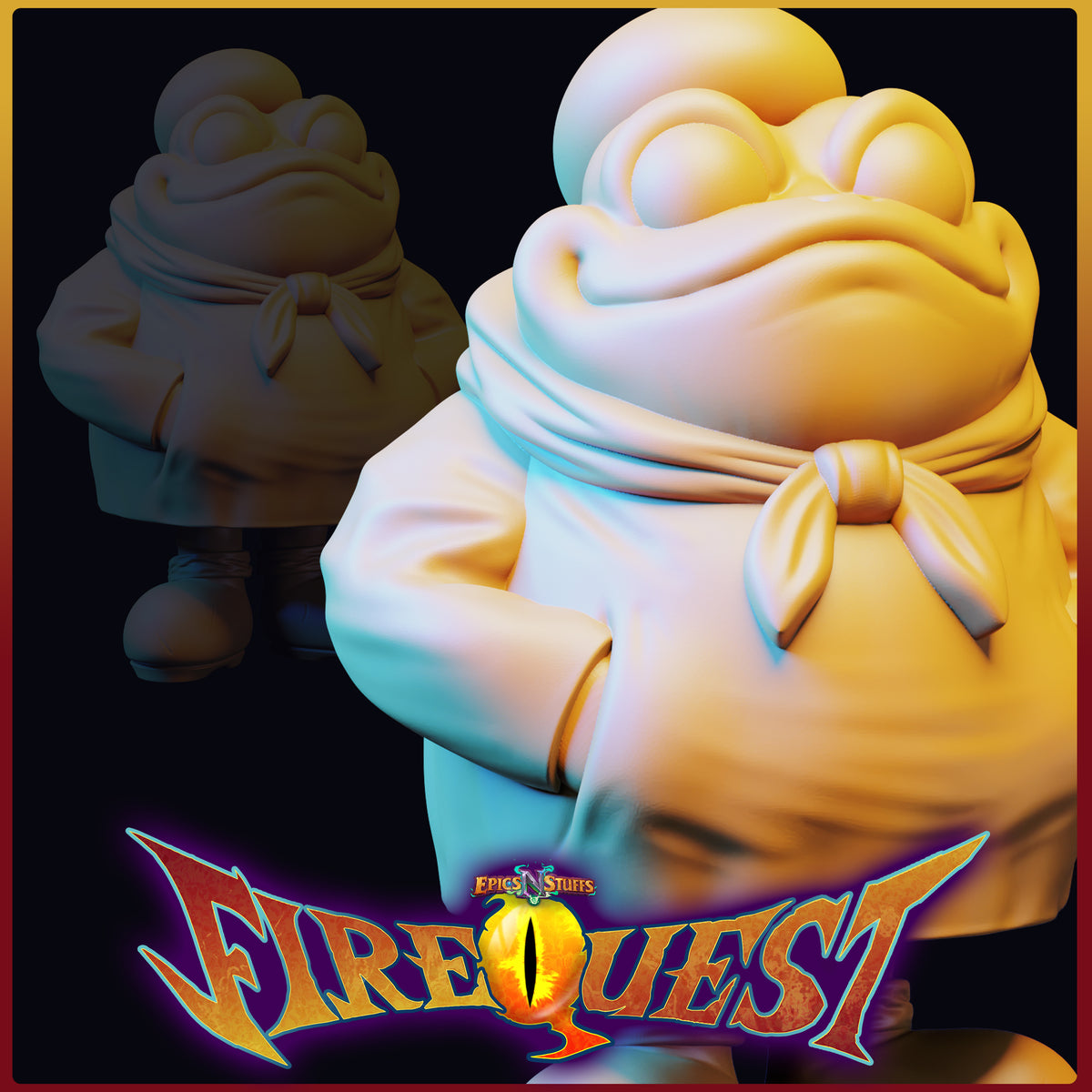 Lance Wilkinson - Fire Quest - Artist - DnD/TTRPG Figure/Miniature