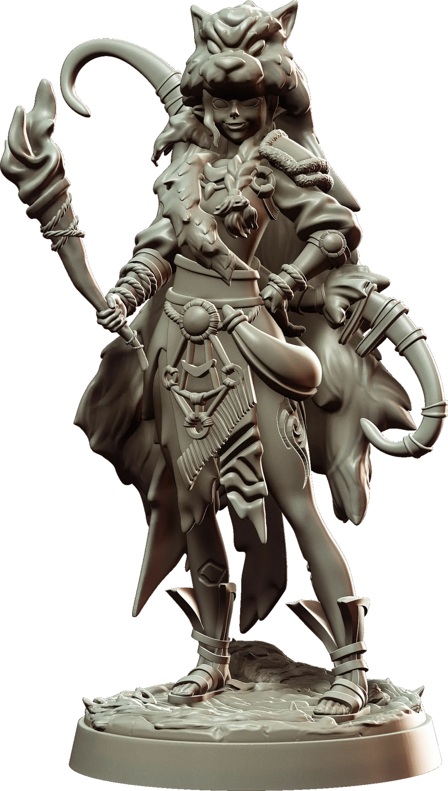 Valkyrie Legend - Arwyn Silverleaf - 75mm Pin Up/Figure/Model/Diorama