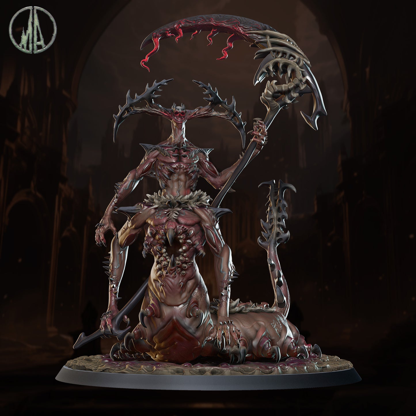 Monolith Arts - Underworld Creatures - Asmodea #1 - DnD/TTRPG Figure/Miniature