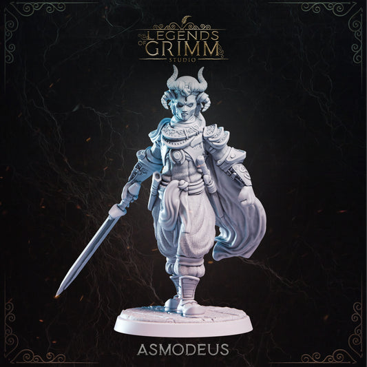 Grimm Legends - Demons - Asmodeus - DnD/TTRPG Figure/Miniature