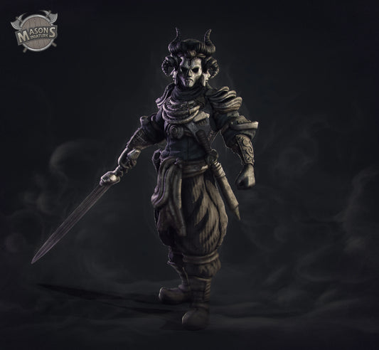 Masons Miniatures - Abyss Dwellers - Asmodeus - DnD/TTRPG Figure/Miniature
