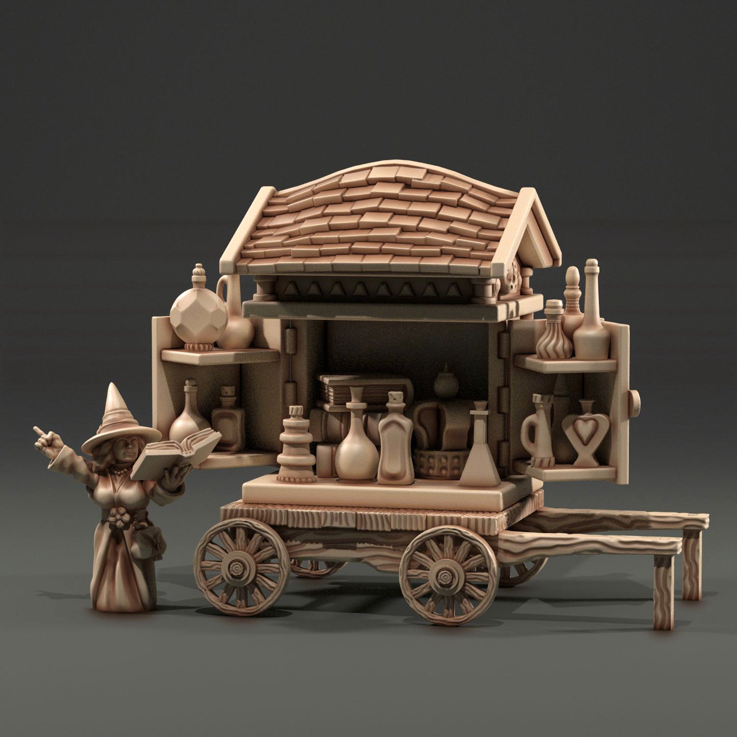 Medusa Miniatures - Halfling Potion Maker - DnD/TTRPG/Roleplaying/Wargames