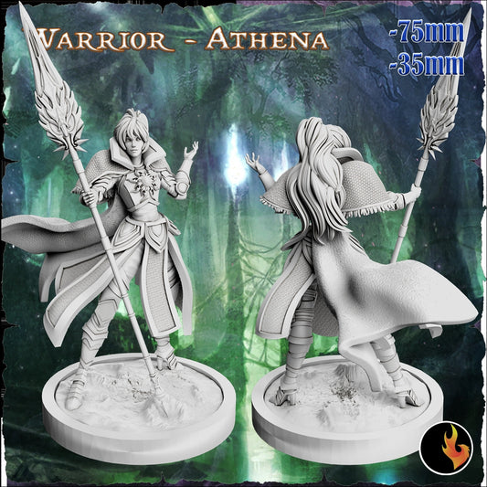Ravi - Fantasy Girls #2 - Athena, Warrior - 75mm Pin Up/Figure/Model/Diorama