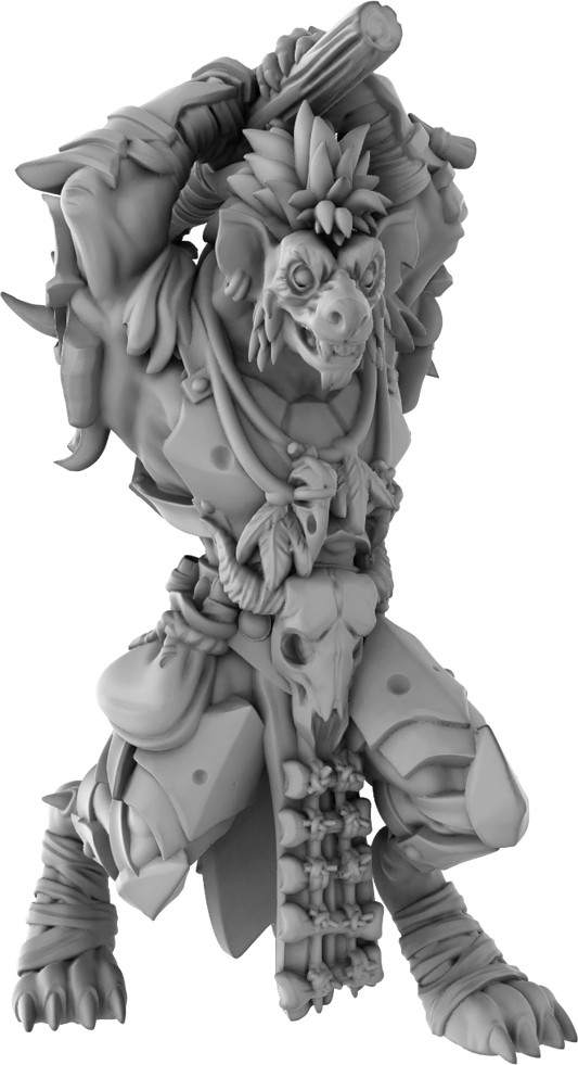 Brayan Nafarrate - Gnoll Axe #2 - DnD/TTRPG Figure/Miniature