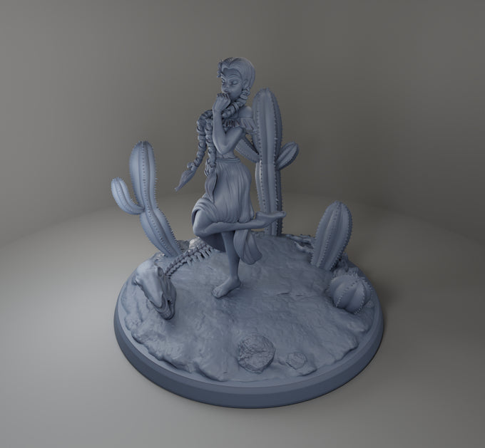 Alain Viesca - La Lechuza (Lure) - 32/75/120mm Pin Up/Figure/Model/Diorama - Helios3DPrinting