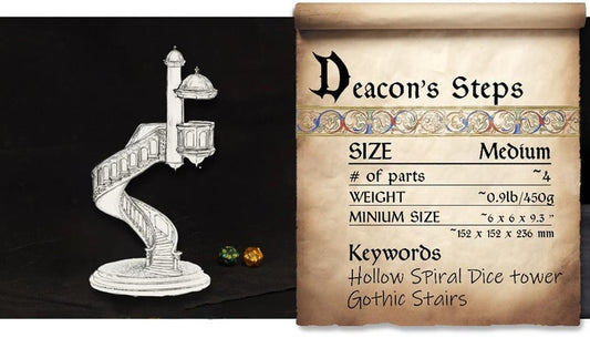 Mata's Miniature Wonder - Deacon's Steps - DnD/TTRPG/Roleplaying/Wargames