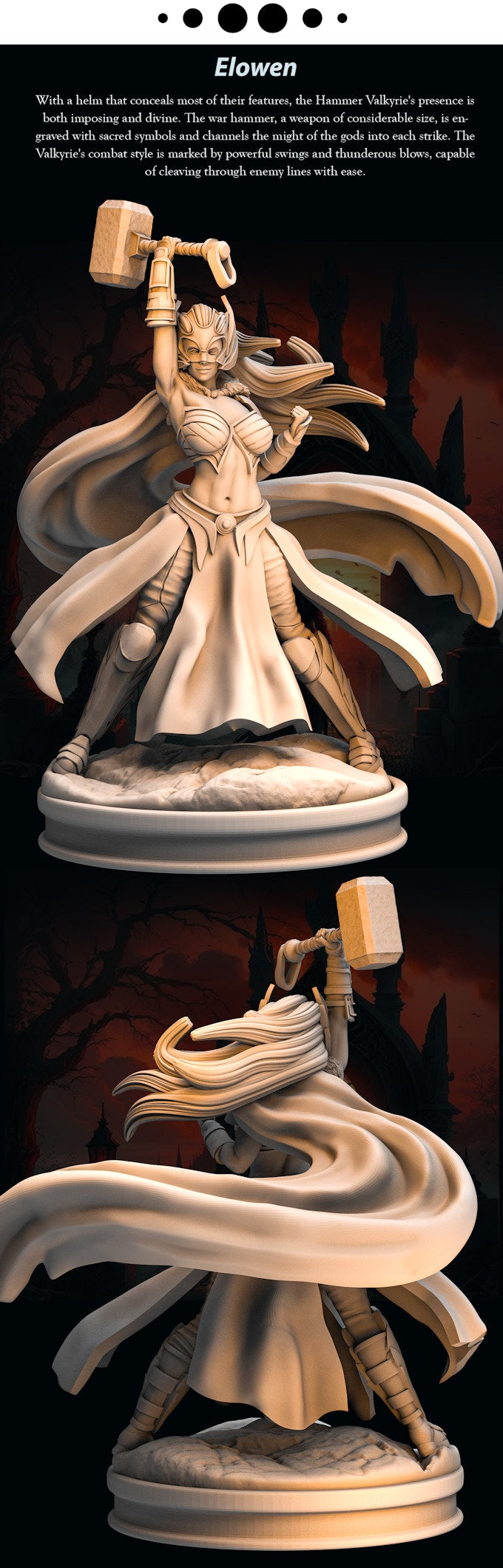 Ravi - Fantasy Girls #4 - Elowen - 75/180mm Pin Up/Figure/Model/Diorama