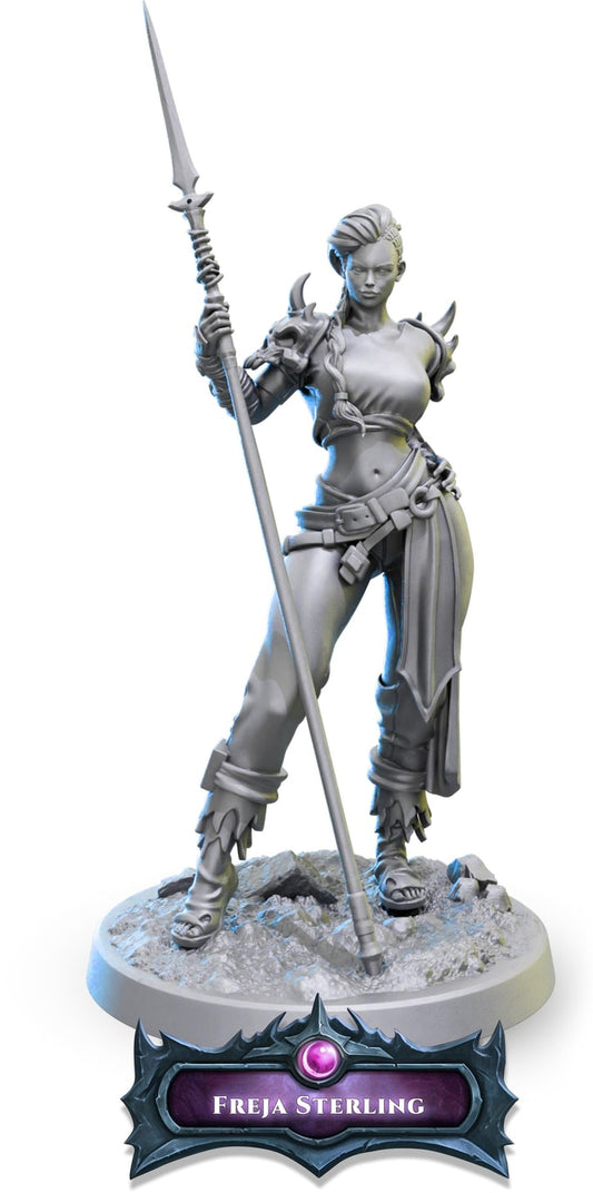 Fredrik Rosado - Rise of the Devourer - Hilda Thornfield - 75mm Pin Up/Figure/Model/Diorama