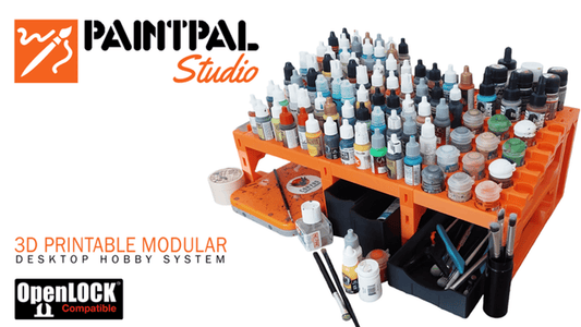 Paintpal Studio Desk Organiser - Core for 17/25mm dropper paints