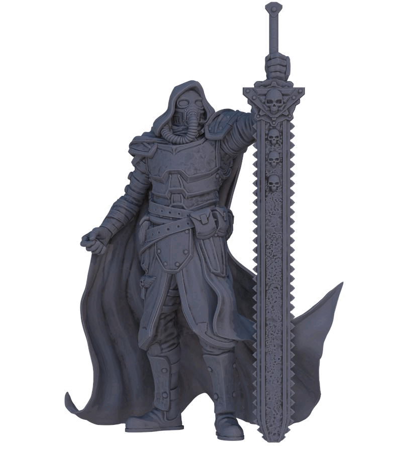 Astland - Statues of the Iron City #2.2 - 75mm Pin Up/Figure/Model/Diorama